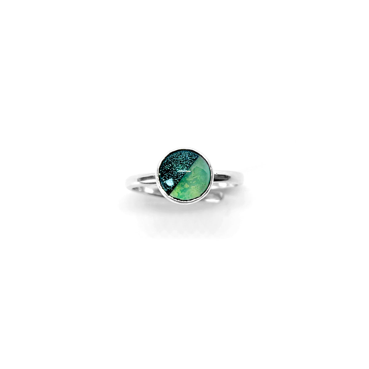 Anillo Círculo Bicolor CH