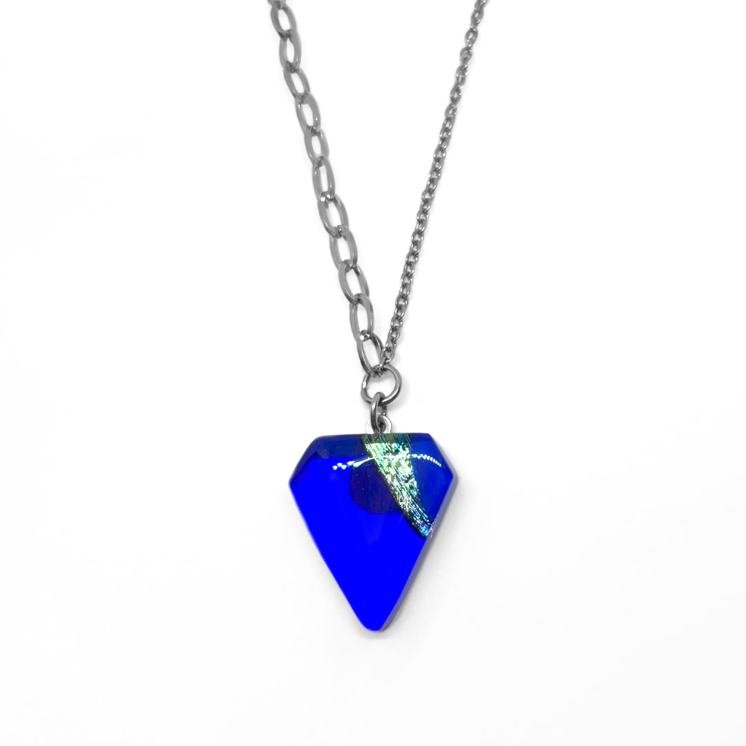 Collar Prisma Azul