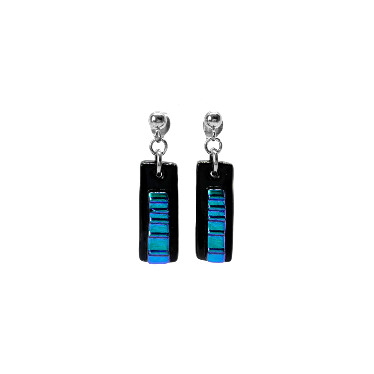 Aretes Azurita